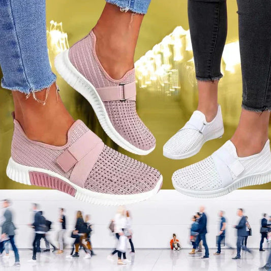 Michelle | Women's Slip-On Sneakers | Arch Support & Walking Comfort