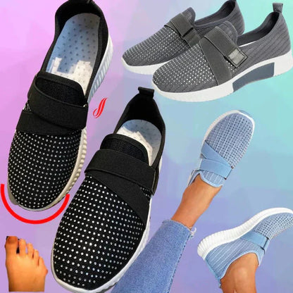 Michelle | Women's Slip-On Sneakers | Arch Support & Walking Comfort