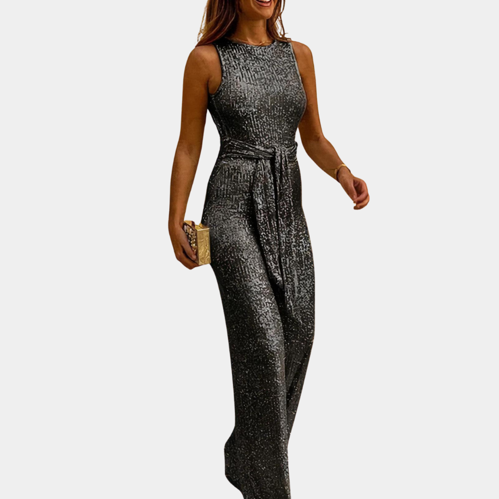 Monica | Women's Sequin Jumpsuit | Wide Leg