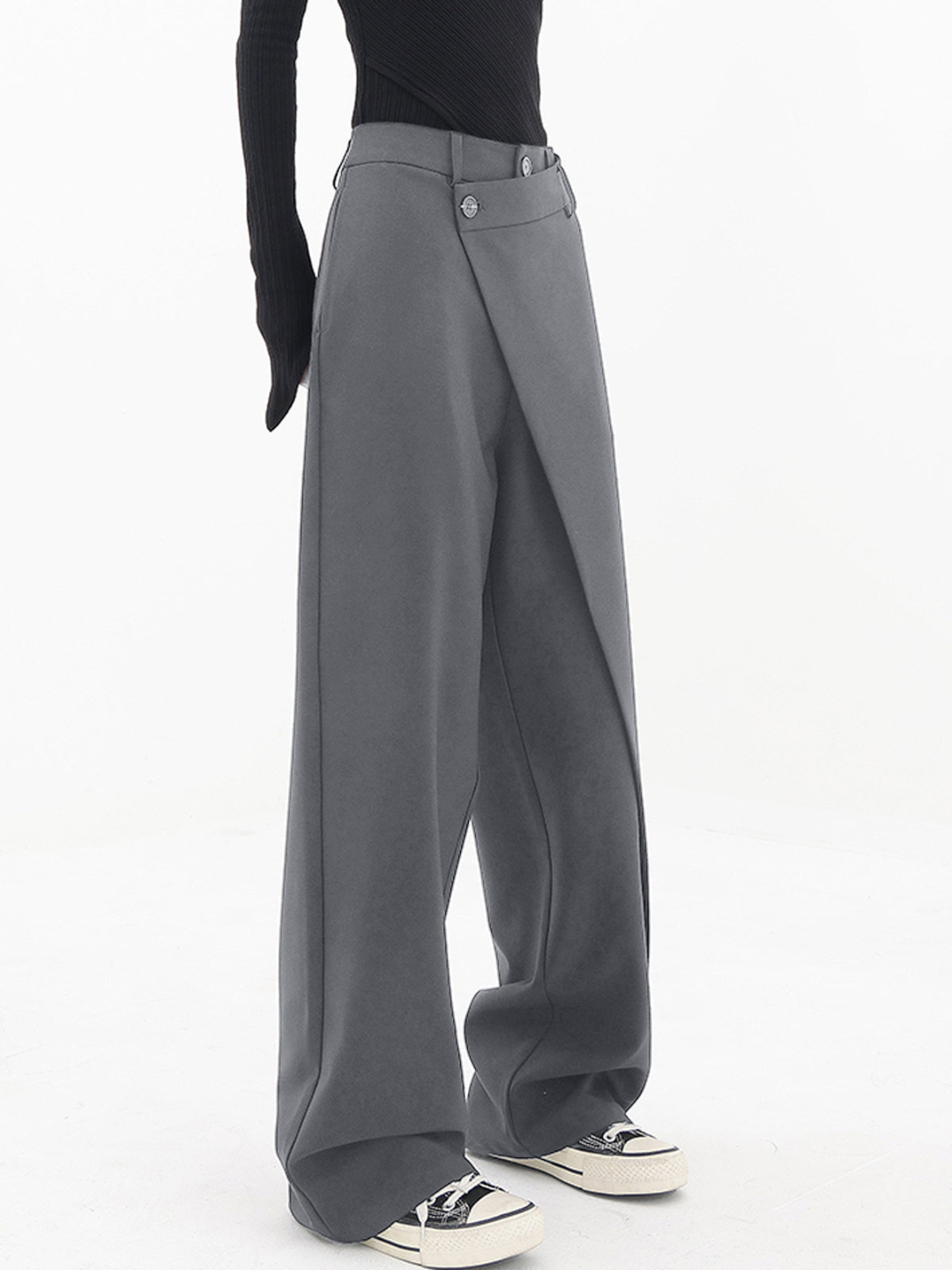 Zoraya | Women's Comfortable and Loose-Fitting Trousers | Midi