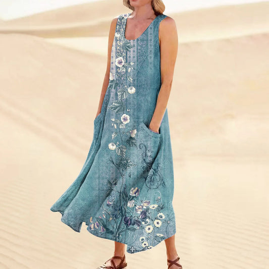 Saffron | Women's Trendy Floral Dress | Maxi